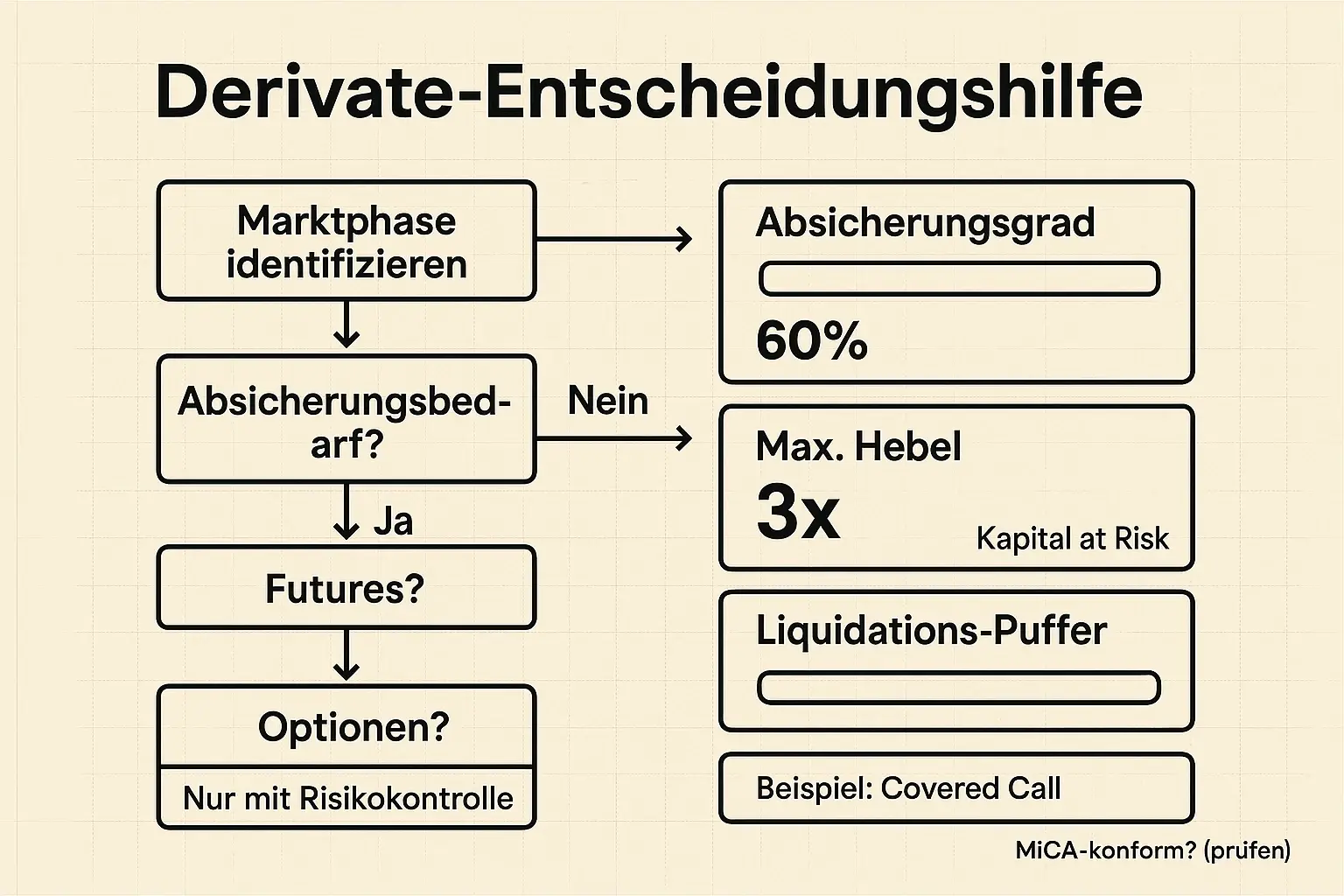 Konkrete Hilfestellung zur Anwendung von Futures und Optionen mit klaren Risikoindikatoren und Beispielstrategien — ideal für kontrolliertes Hedging oder gezielte Hebel.